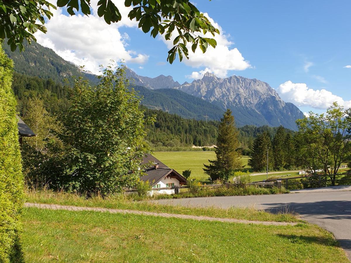 Haus Abendsonne Ferienwohnung Schuster Krün Extérieur photo